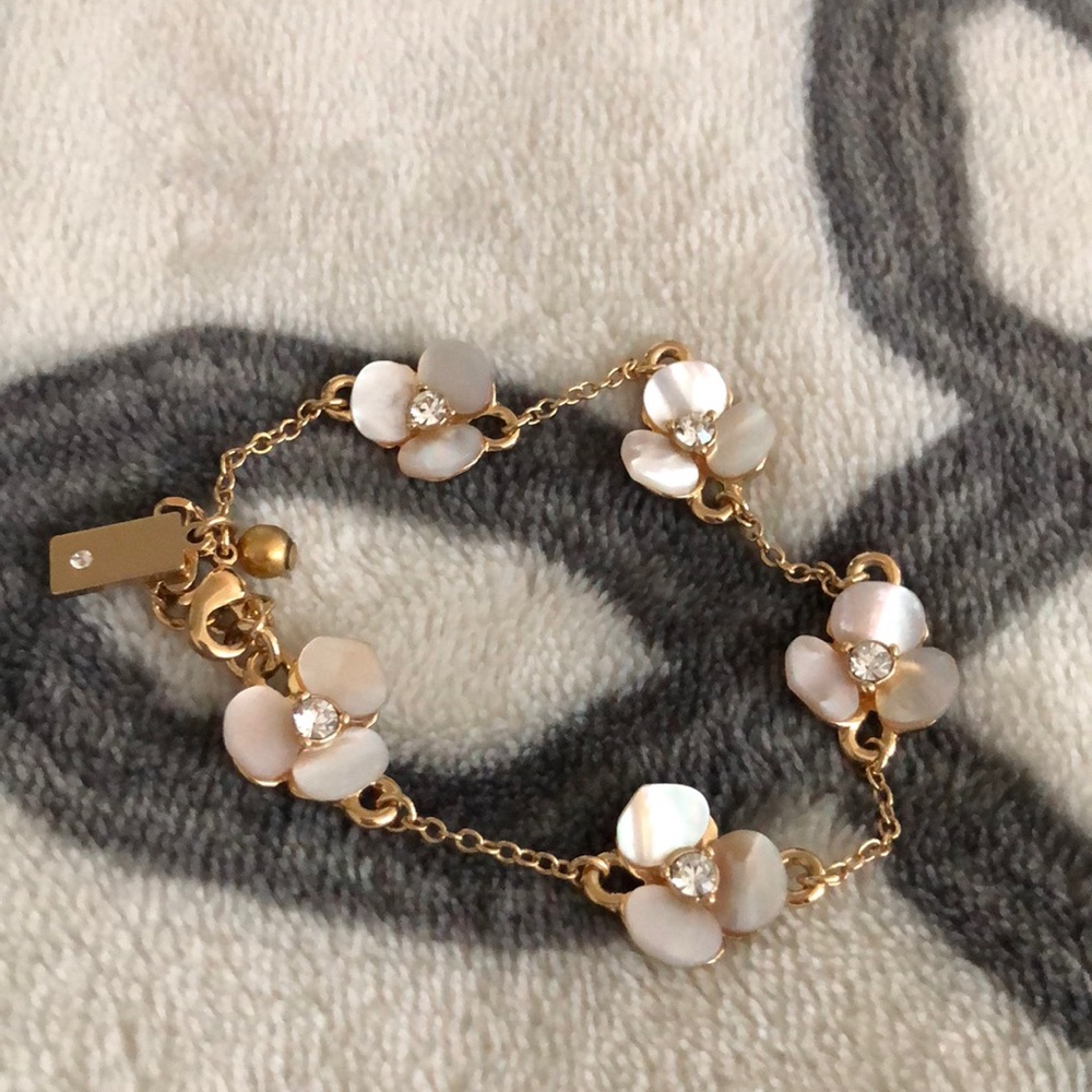 Kate spade flower bracelet